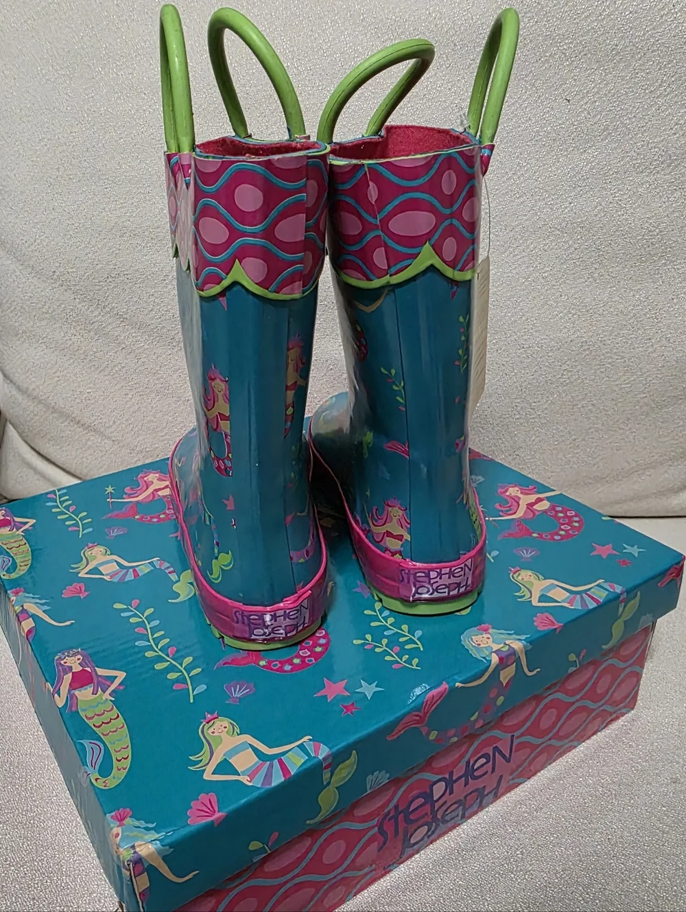 Stephen Joseph Mermaid Rain Boots